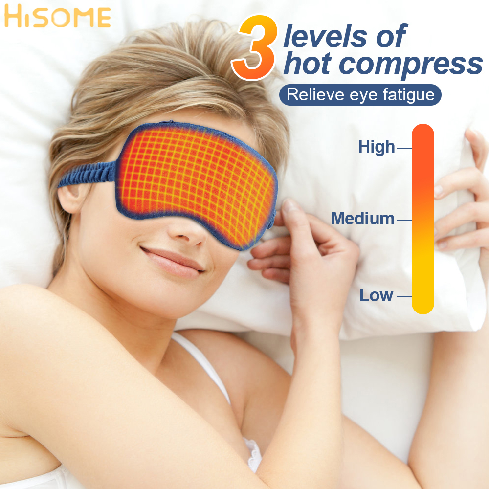 Eye Mask Heated - Electric Heating Eye Massager Heated Eye