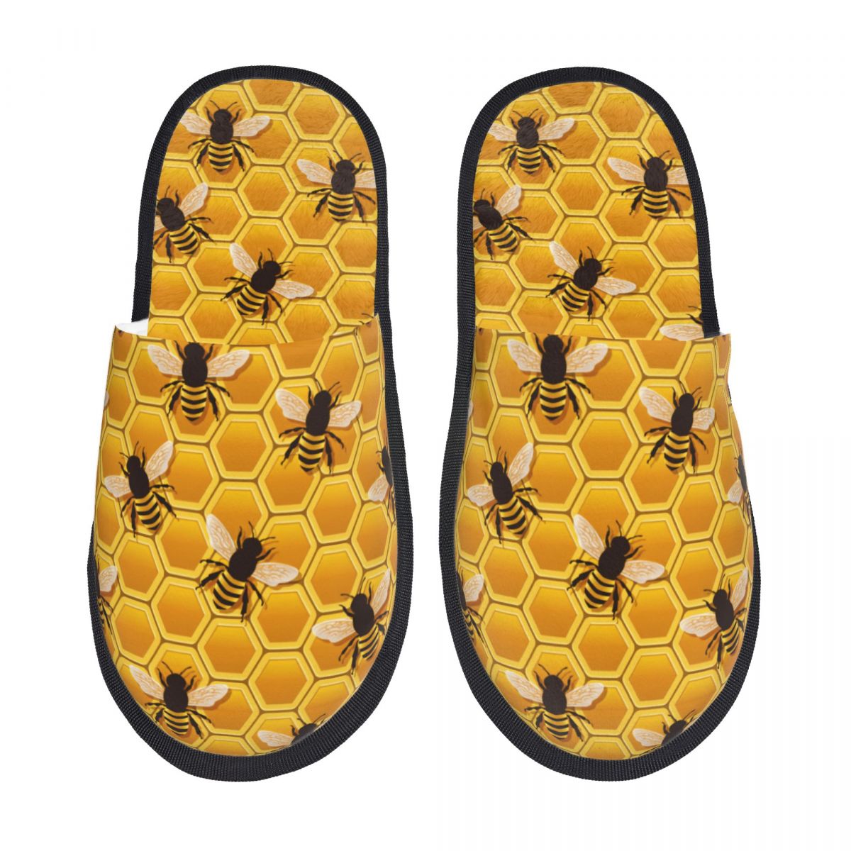 Spa & Wellness Joule - Custom Honeycomb Bees Pattern Comfort Scuff