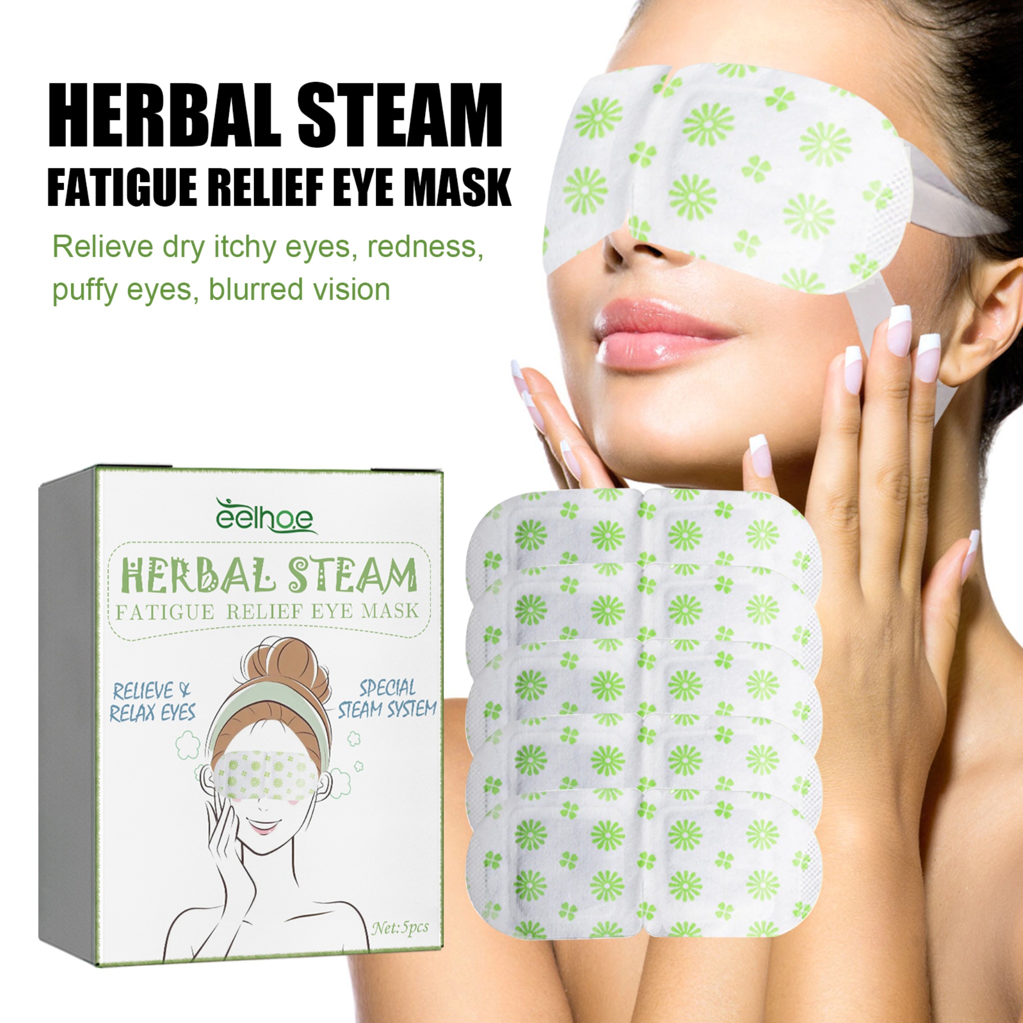 Spa & Wellness Joule - Steam Eye Mask Disposable Massage Eyes