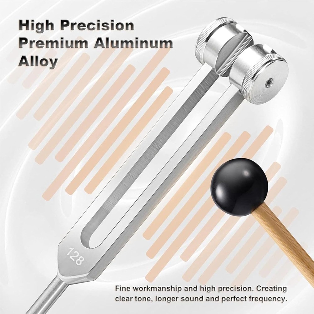 128Hz Tuning Fork Set - Stainl - Waxing Kit Home incelemesi ve fiyatı