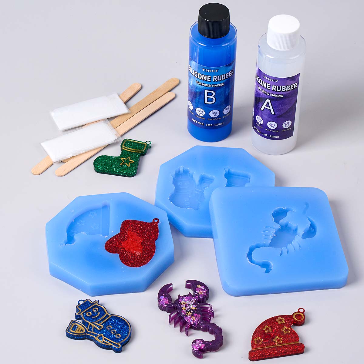 118ml/296ml Silicone Mold Maki - Waxing Kit Home incelemesi ve fiyatı