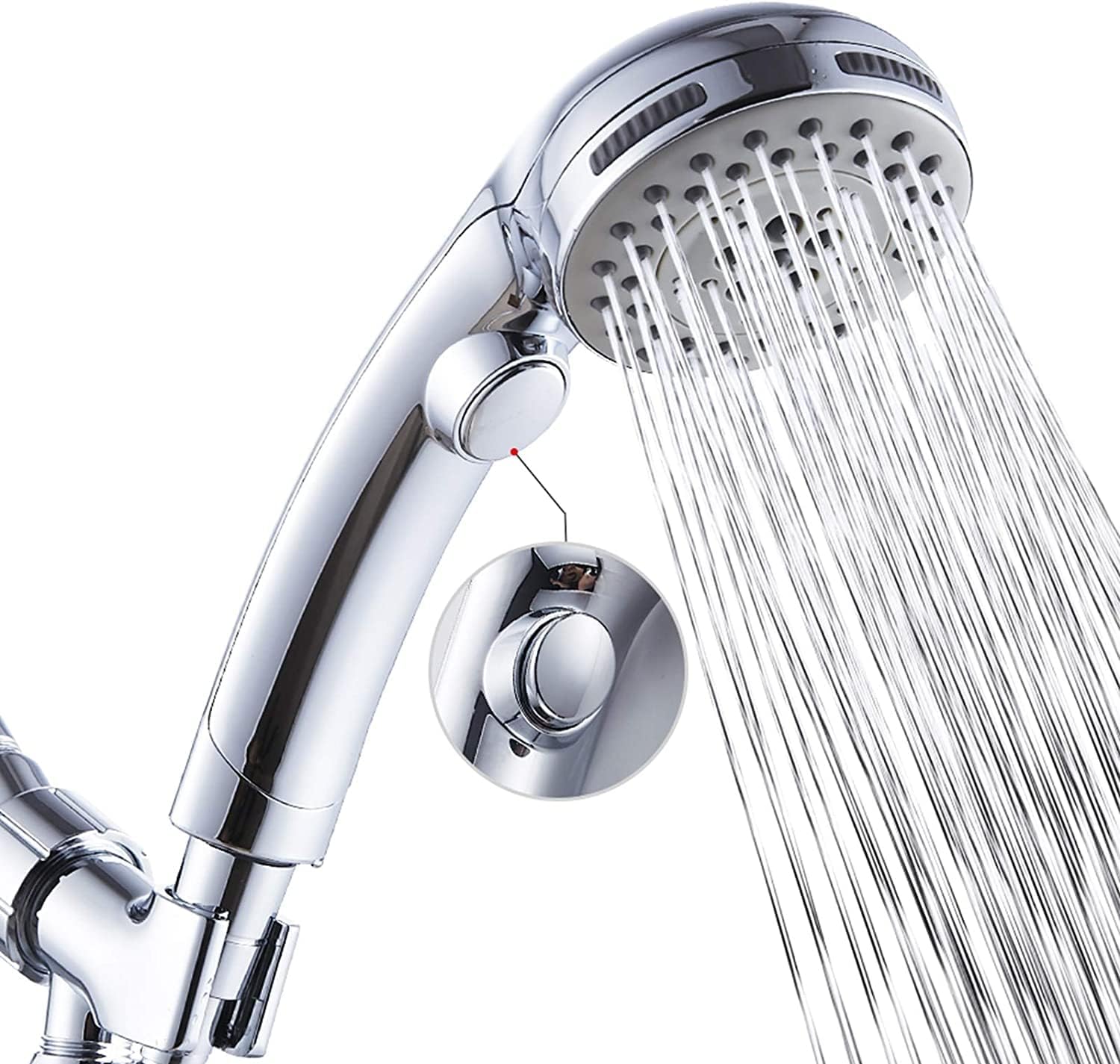 High Pressure Shower Head with - Spa & Wellness Joule incelemesi ve fiyatı
