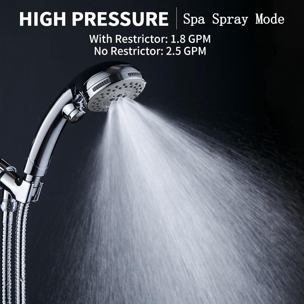 High Pressure Shower Head with - Spa & Wellness Joule incelemesi ve fiyatı
