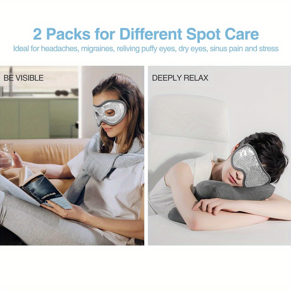 2Pcs/Set Gel Eye Mask Cooling  - Eye Mask Heated incelemesi ve fiyatı