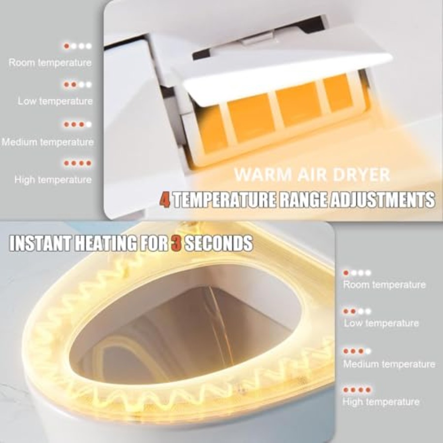 Electric Bidet Toilet Seat wit - Spa & Wellness Joule incelemesi ve fiyatı