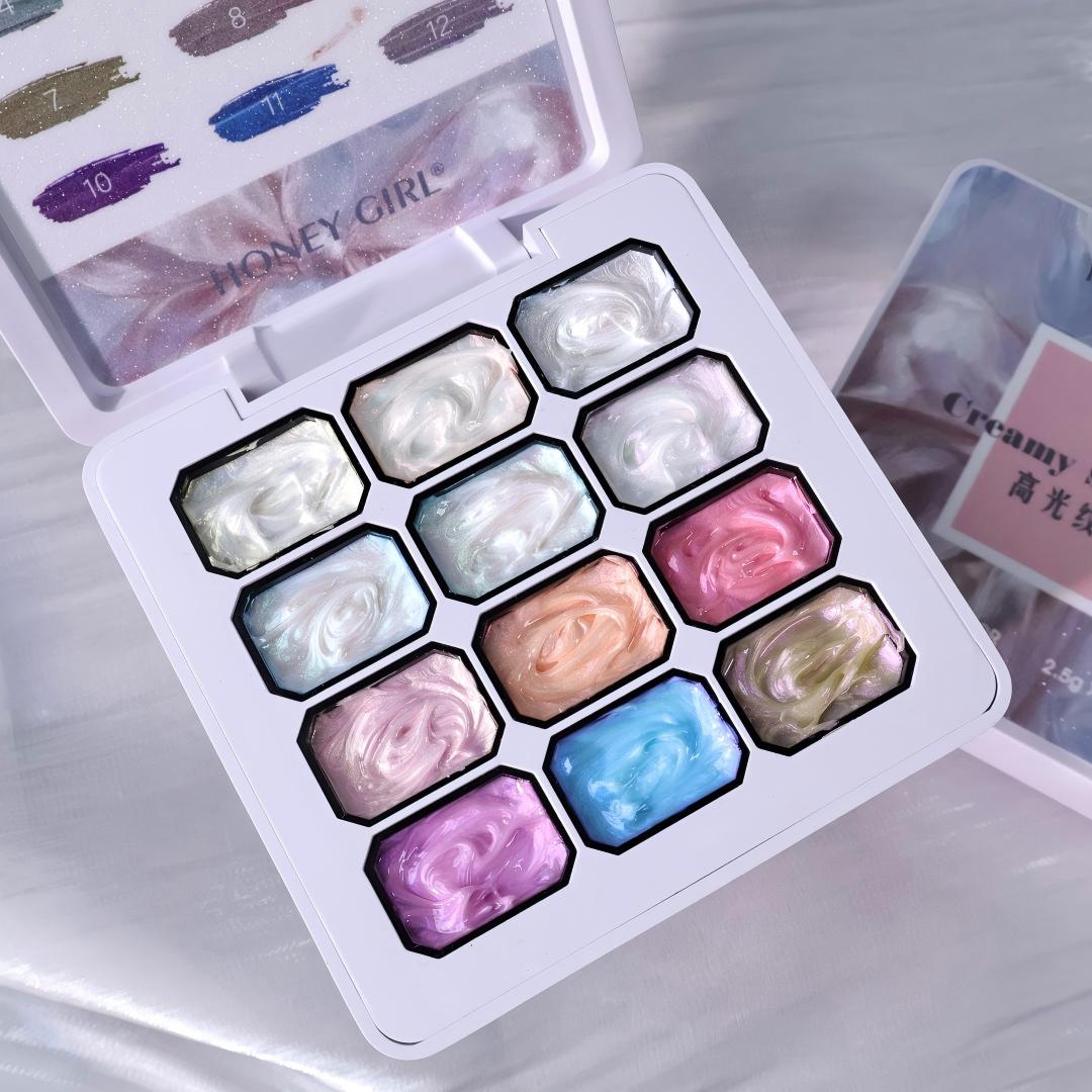 12-grid Dreamy Texture Gel Nai - Waxing Kit Home incelemesi ve fiyatı