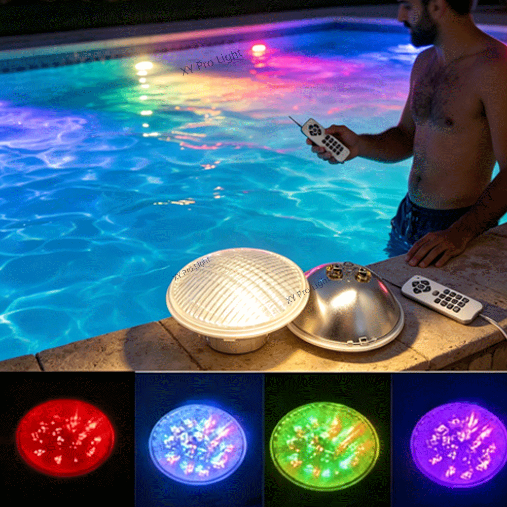 25W PAR56 RGB LED Swimming Poo - Xy Spa & Wellness Photos incelemesi ve fiyatı