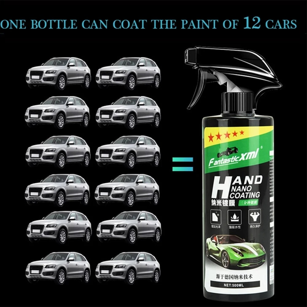 500Ml Nano Ceramic Car Coating - Waxing Kit Home incelemesi ve fiyatı
