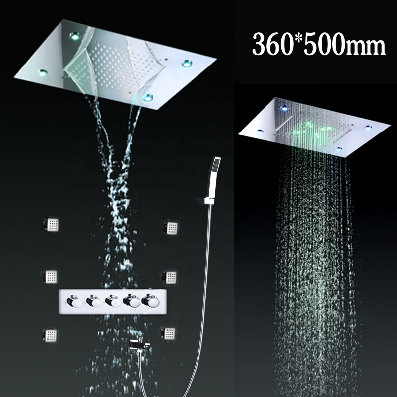 Brass Hot Cold Four Handle Sho - Spa & Wellness Joule incelemesi ve fiyatı