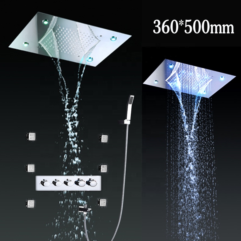 Brass Hot Cold Four Handle Sho - Spa & Wellness Joule incelemesi ve fiyatı