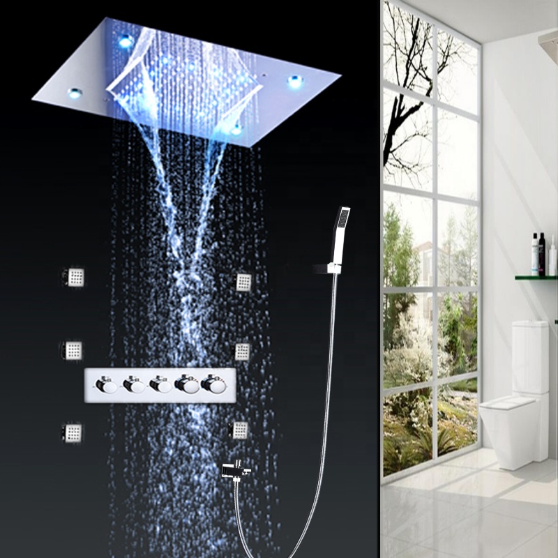 Brass Hot Cold Four Handle Sho - Spa & Wellness Joule incelemesi ve fiyatı