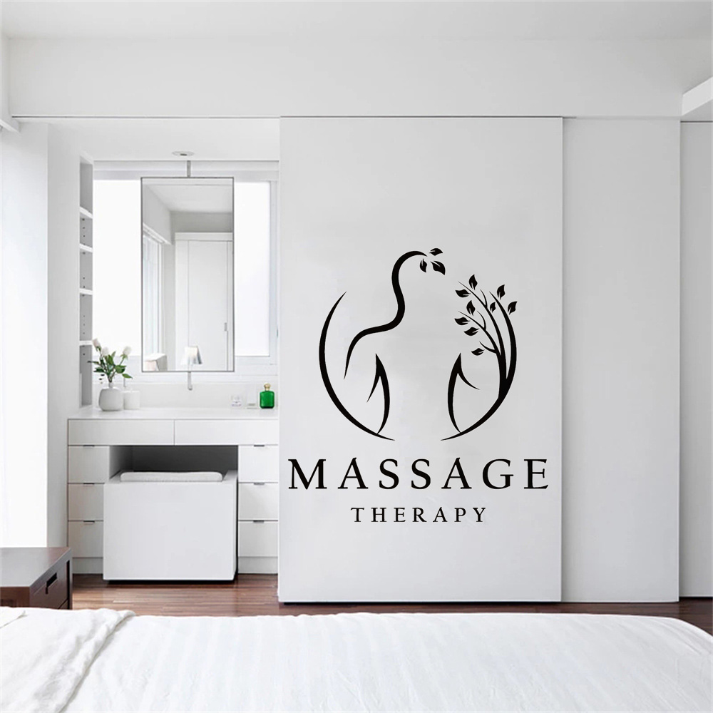 Massage Therapy Vinyl Wall Dec - Wellness Spa And Salon incelemesi ve fiyatı