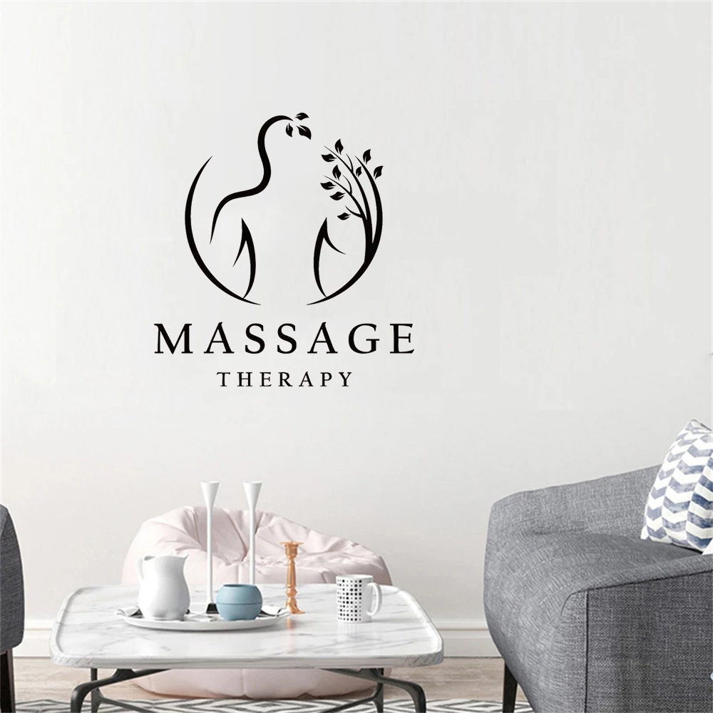 Massage Therapy Vinyl Wall Dec - Wellness Spa And Salon incelemesi ve fiyatı