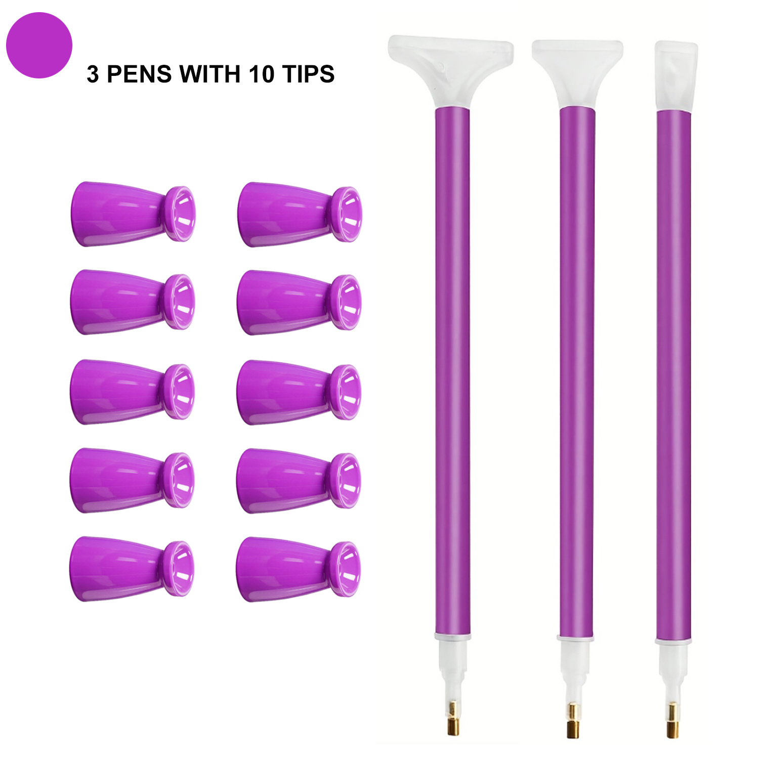 10 Silicone Tips & 3 Pens Diam - Waxing Kit Home incelemesi ve fiyatı