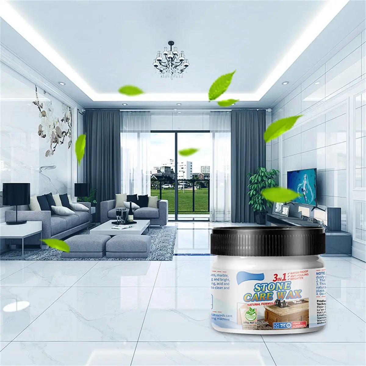 Marble Floor Polishing Kit Pow - Waxing Kit Home incelemesi ve fiyatı