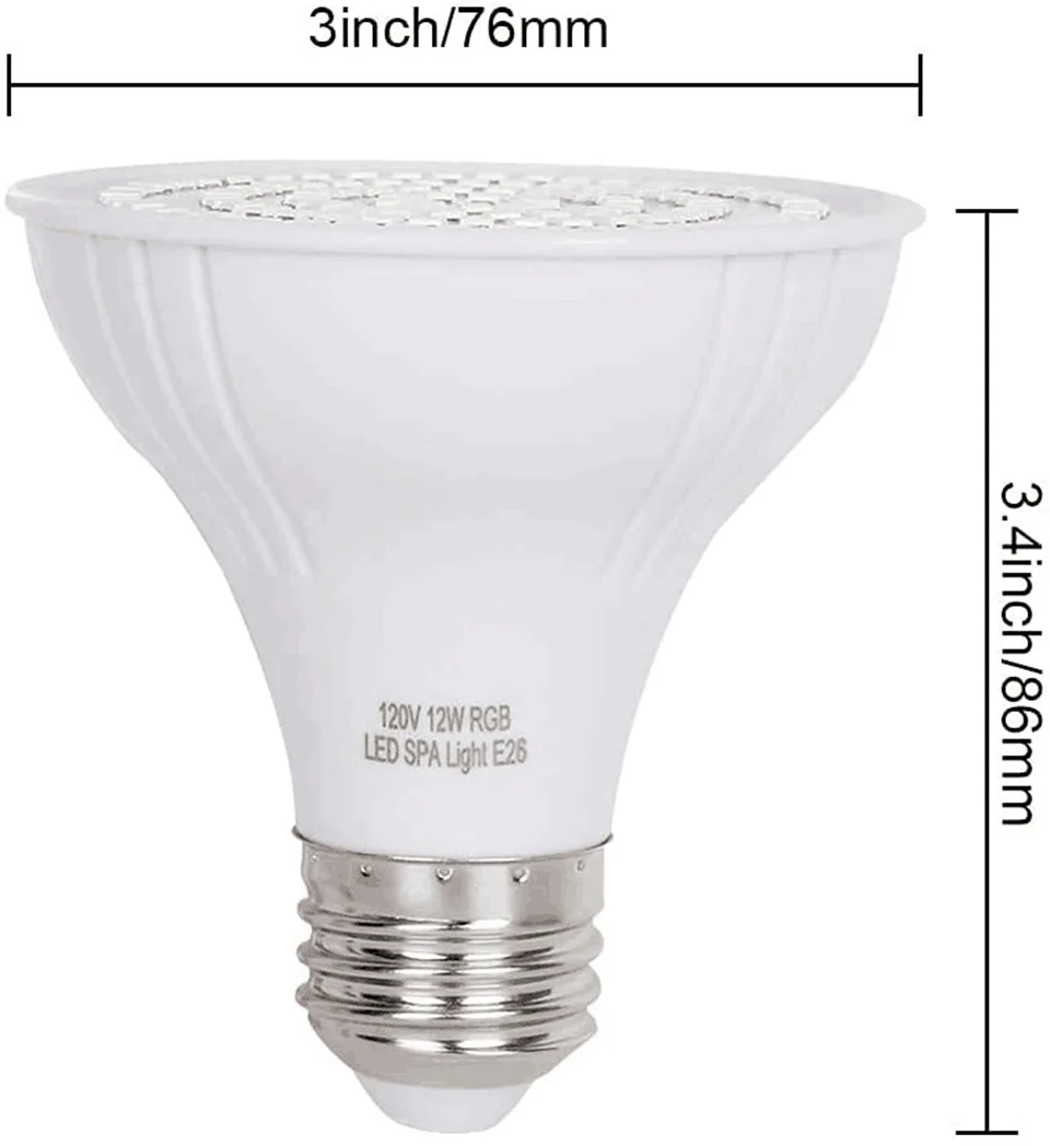 LED Swimming Pool Light E27 E2 - Xy Spa & Wellness Photos incelemesi ve fiyatı