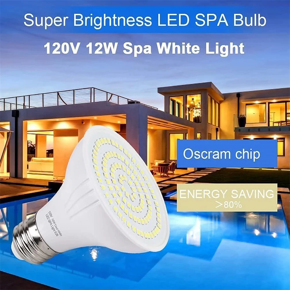 LED Swimming Pool Light E27 E2 - Xy Spa & Wellness Photos incelemesi ve fiyatı
