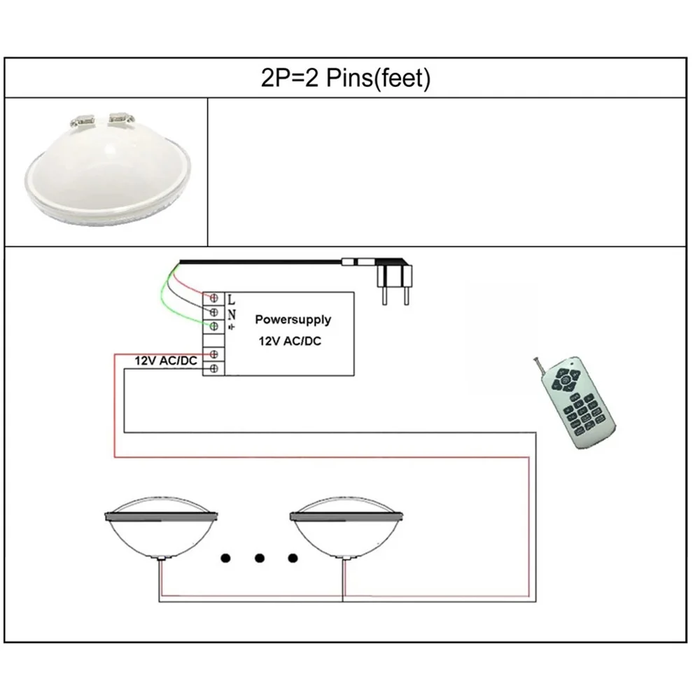 45W RGB LED Underwater Lights  - Xy Spa & Wellness Photos incelemesi ve fiyatı