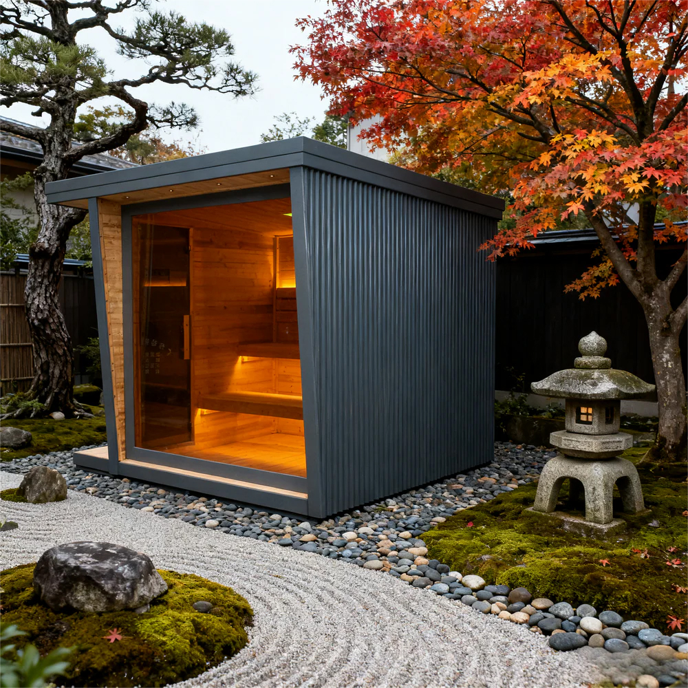 Custom Made Gray Outdoor Moder - Spa Wellness In incelemesi ve fiyatı